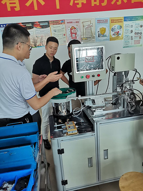 三軸全自動點膠機客戶