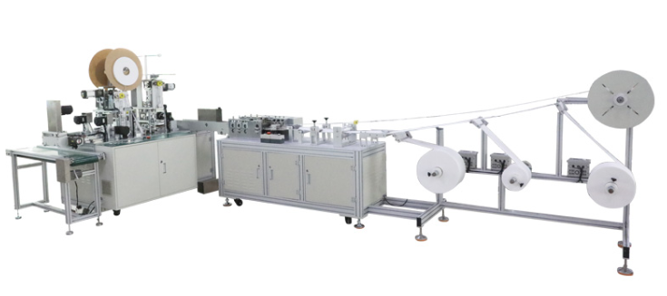 全自動一拖一內(nèi)耳包邊口罩機